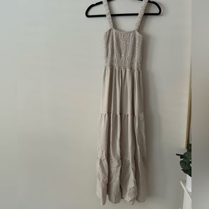Beige Maxi Dress